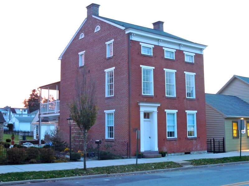 Dr. William Henderson House on the NRHP since May 14, 1979. At 31 East Main Street, Hummelstown, Dauphin County, Pennsylvania.