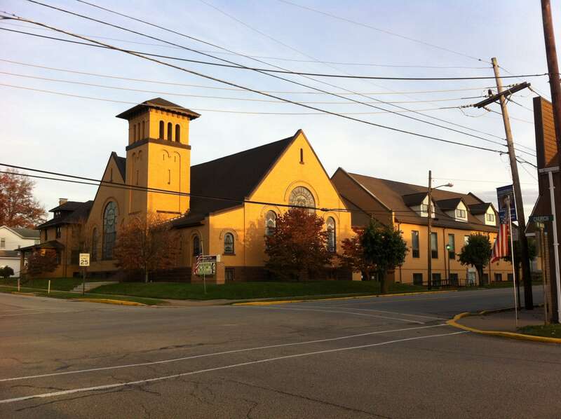 Homer City Methodist Church.