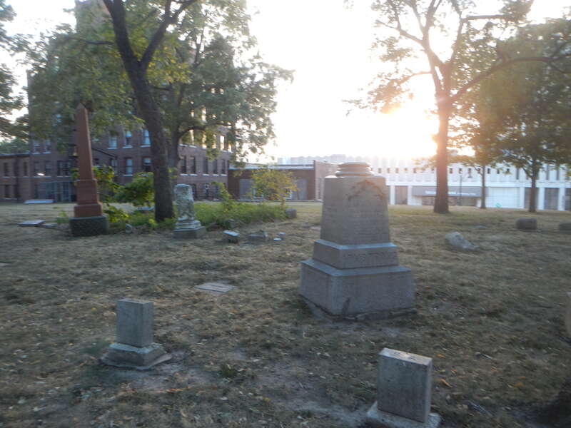 Huron Cemetery, On Minnesota Ave. between 6th and 7th Sts. Kansas City