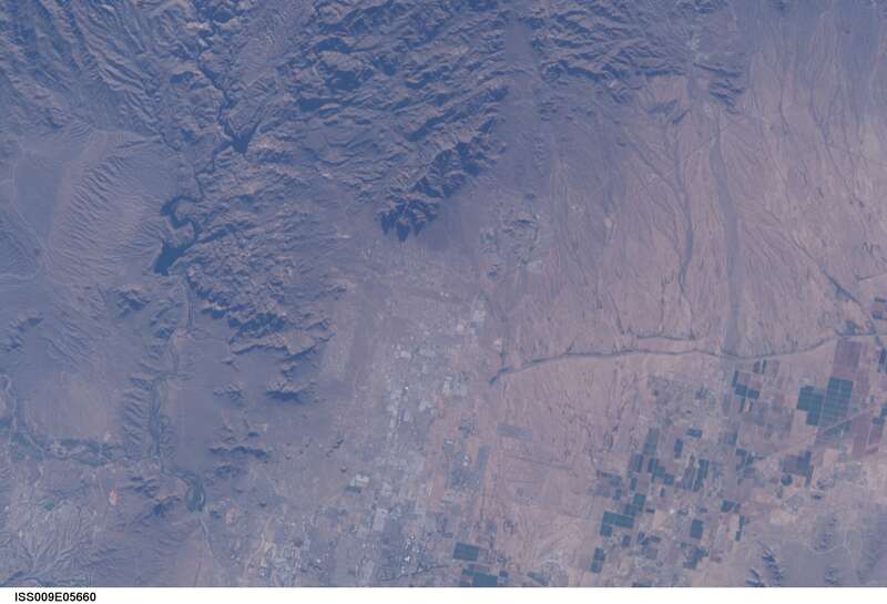 View of Arizona taken during ISS Expedition 9.