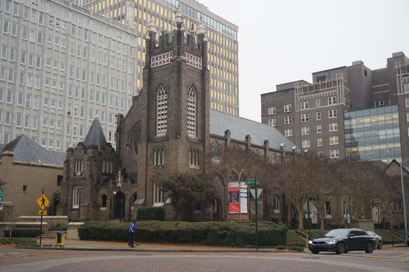 St. Andrew's Episcopal Cathedral in Jackson, Mississippi (United States).