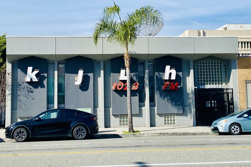 KJLH building in Inglewood on La Brea