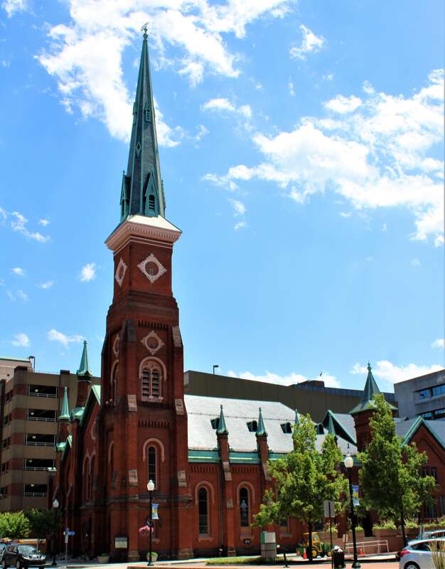 Market Square Presbyterian Church in Harrisburg, Pennsylvania