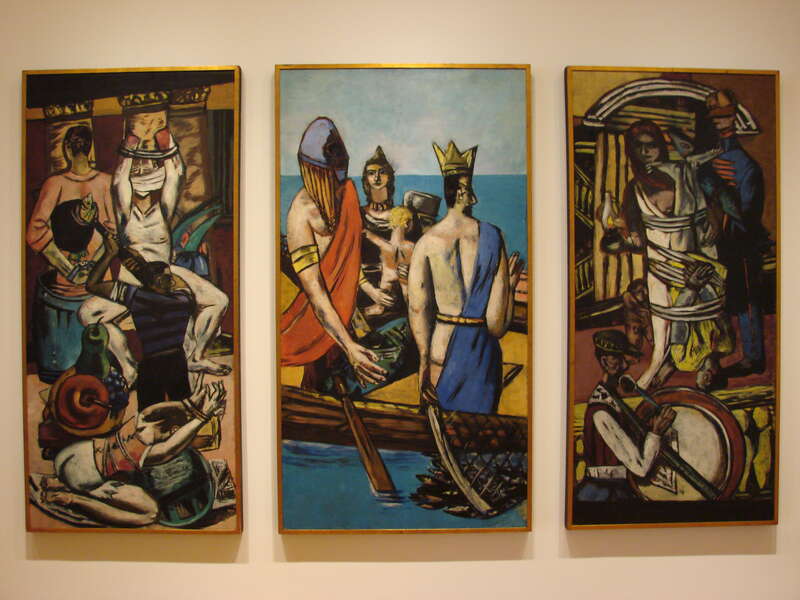 Painting by Max Beckmann