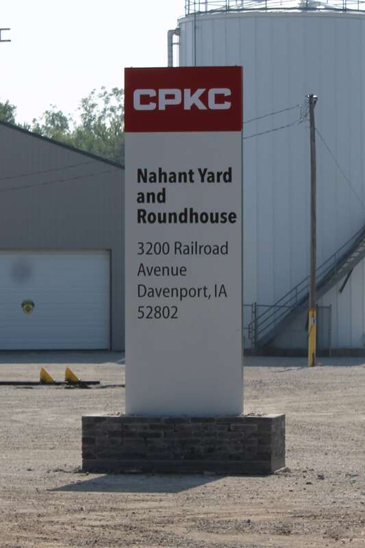 Canadian Pacific Kansas City railroad's Nahant Yard in Davenport, Iowa.