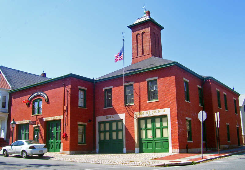 Fire Station #4 in New Bedford, MA, now the New Bedford Fire Museum