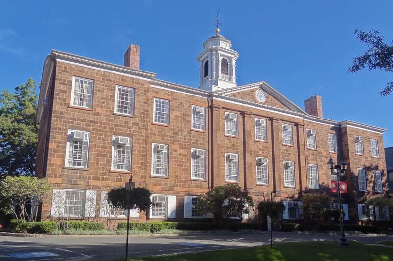 Old Queens on the campus of Rutgers University in New Brunswick, New Jersey.