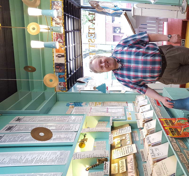 Owner of Blue Note Record Shop and the tourism gnome