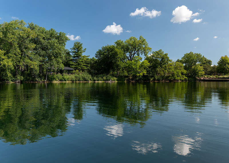 Quarry Lake, Naperville, Illinois, US
