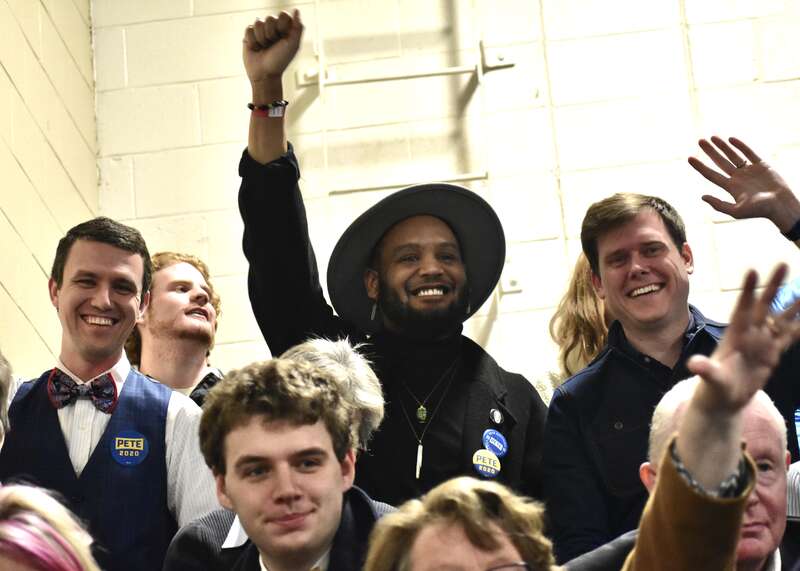 Rally in Raleigh with Pete (2020 Feb)