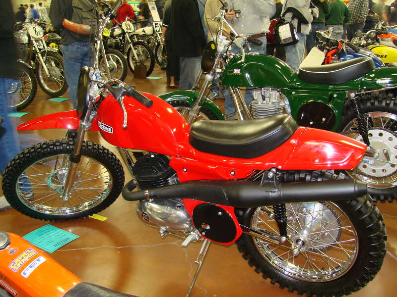 Rickman Montesa MX motorcycle 1960s
