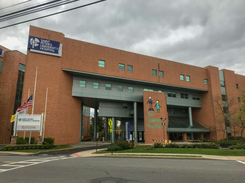 The woman and children's pavilion of Saint Peters University Hospital