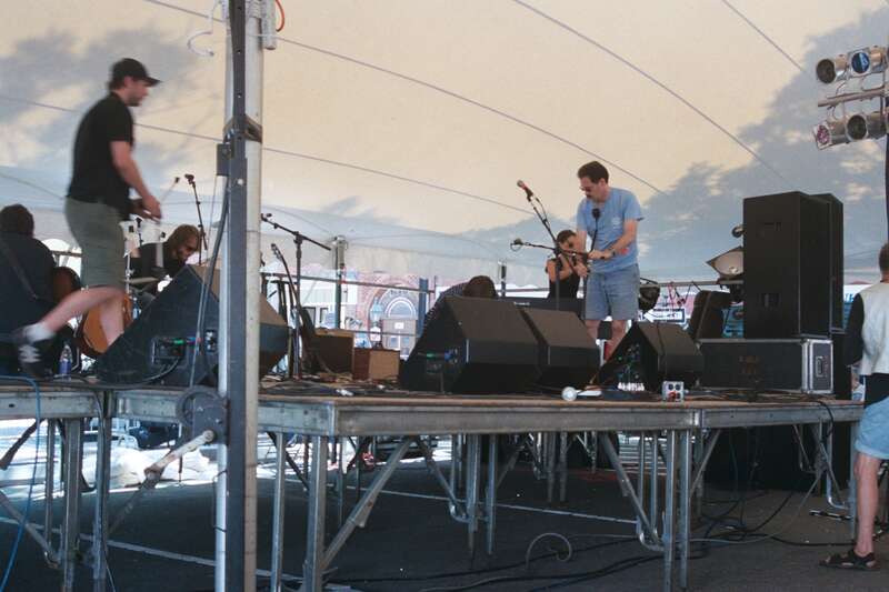 Sarah Lee Guthrie &amp; Johnny Irion onstage