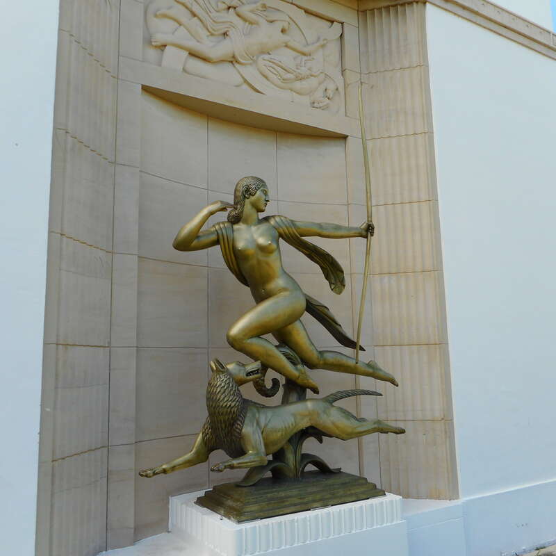 Artwork on display at the Norton Museum of Art in Palm Beach, FL 2019 reopening