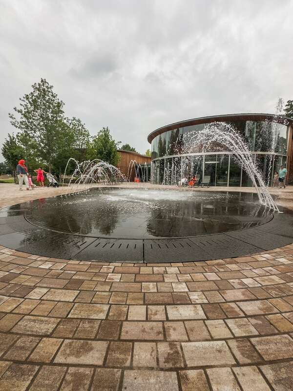 Sprayground at The Plaza at Cary Downtown Park