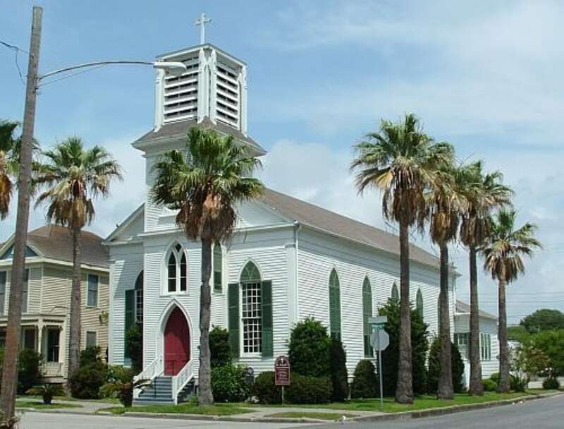 St Joseph's German Catholic Church in Galveston (c. 1859)