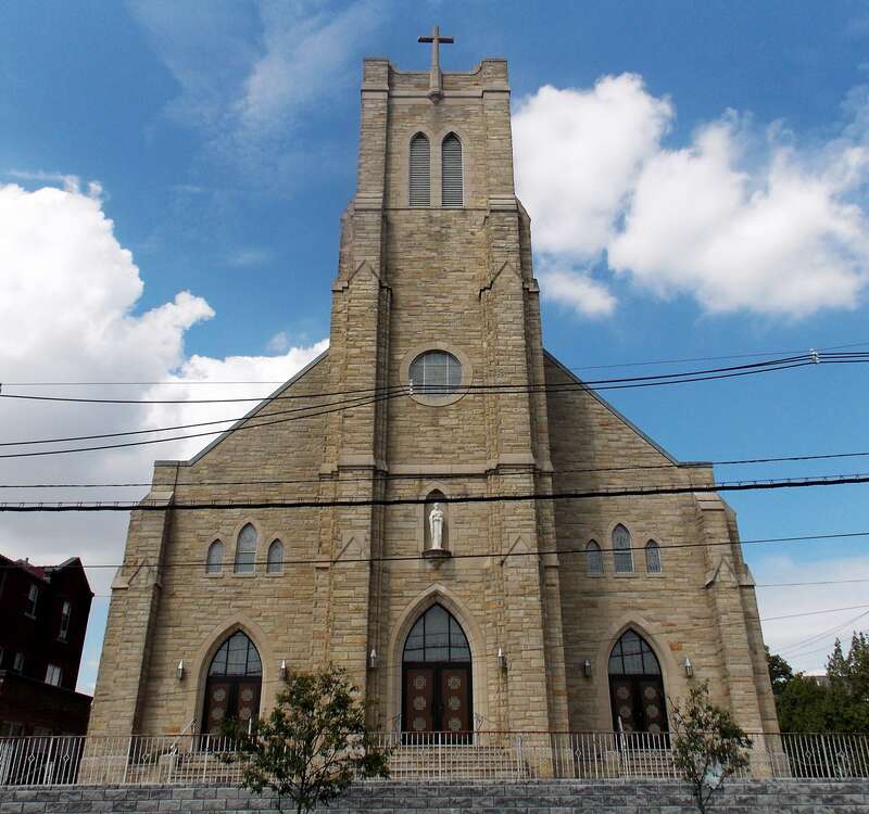 St. Joseph Syriac Catholic Cathedral in Bayonne, New Jersey; Eparchy of Our Lady of Deliverance of Newark.