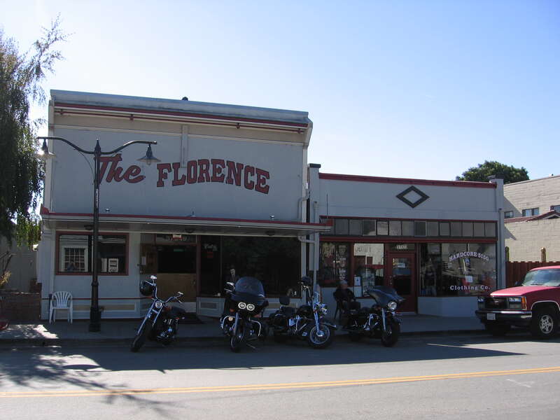 "The Florence" on Niles Boulevard in the Niles district of Fremont, California, USA.