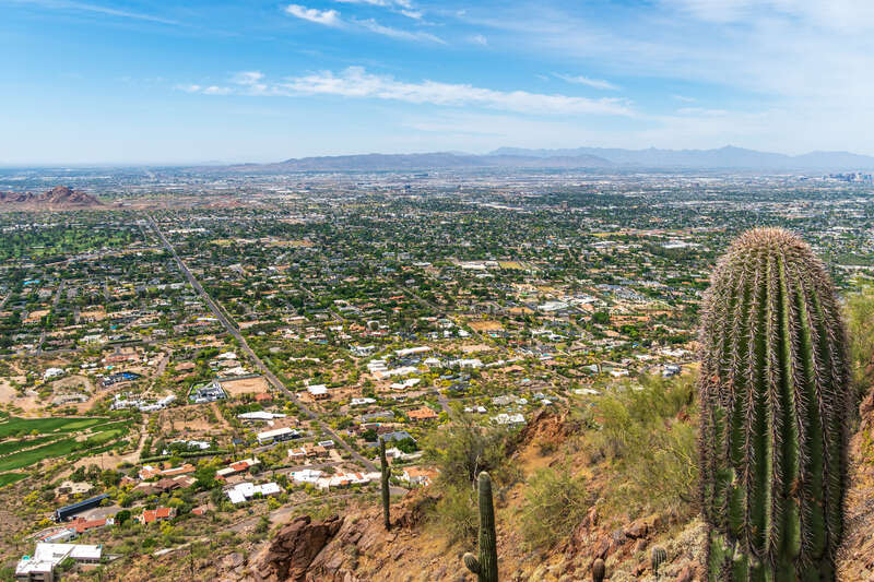 View from Camelback Mountain