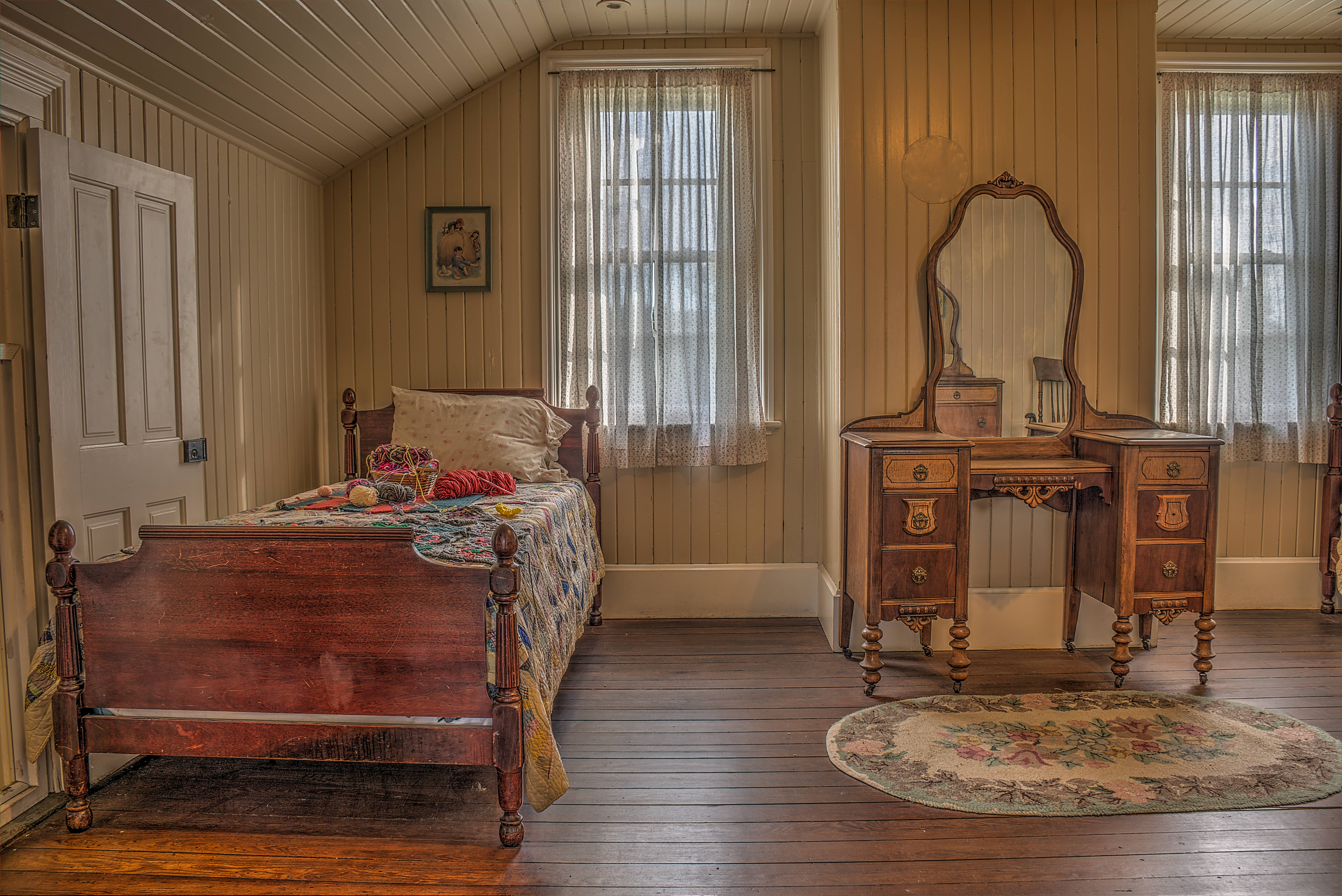 upstairs bedroom