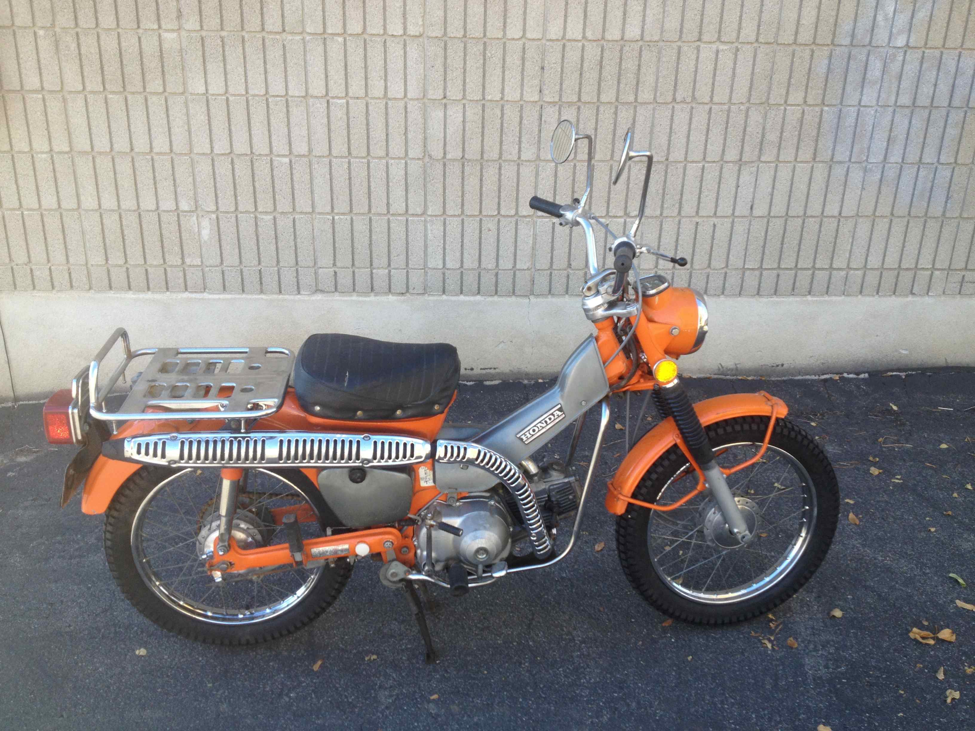 the 1972 trail 90 was the last year without
factory installed turn signals