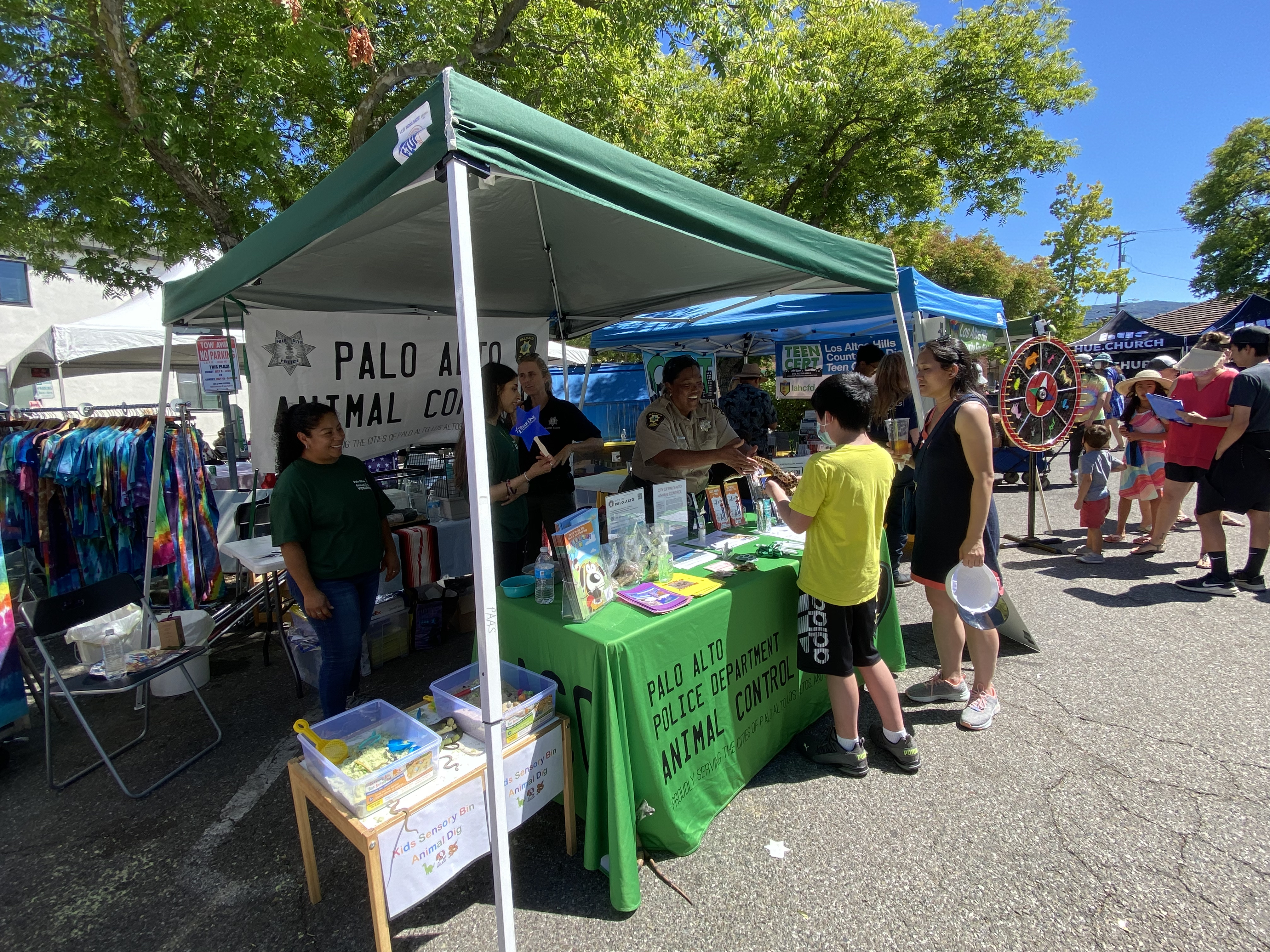 43rd Los Altos Arts &amp; Wine Festival in Los Altos, California on July 10, 2022 