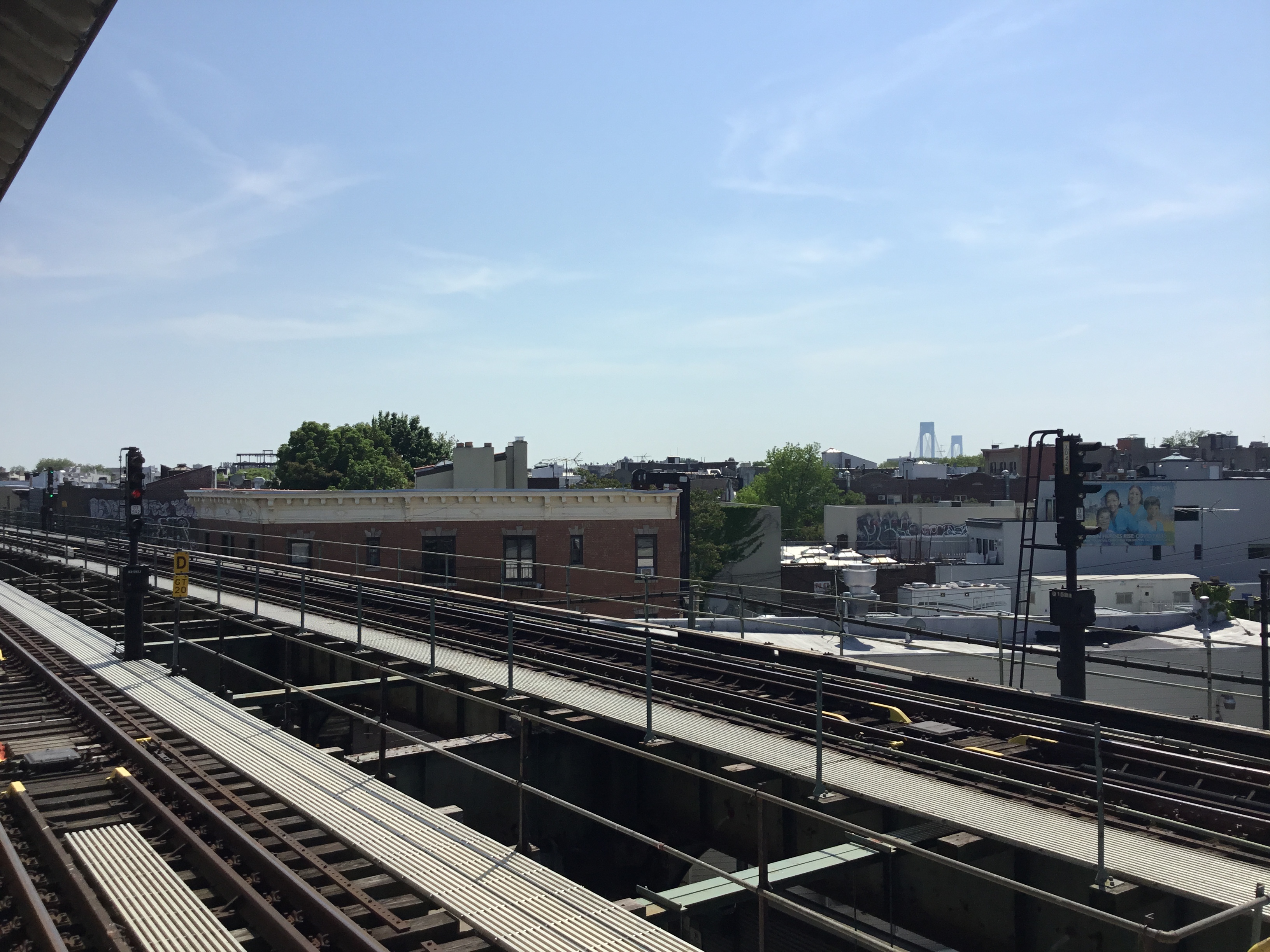 View from the 62nd Street Station