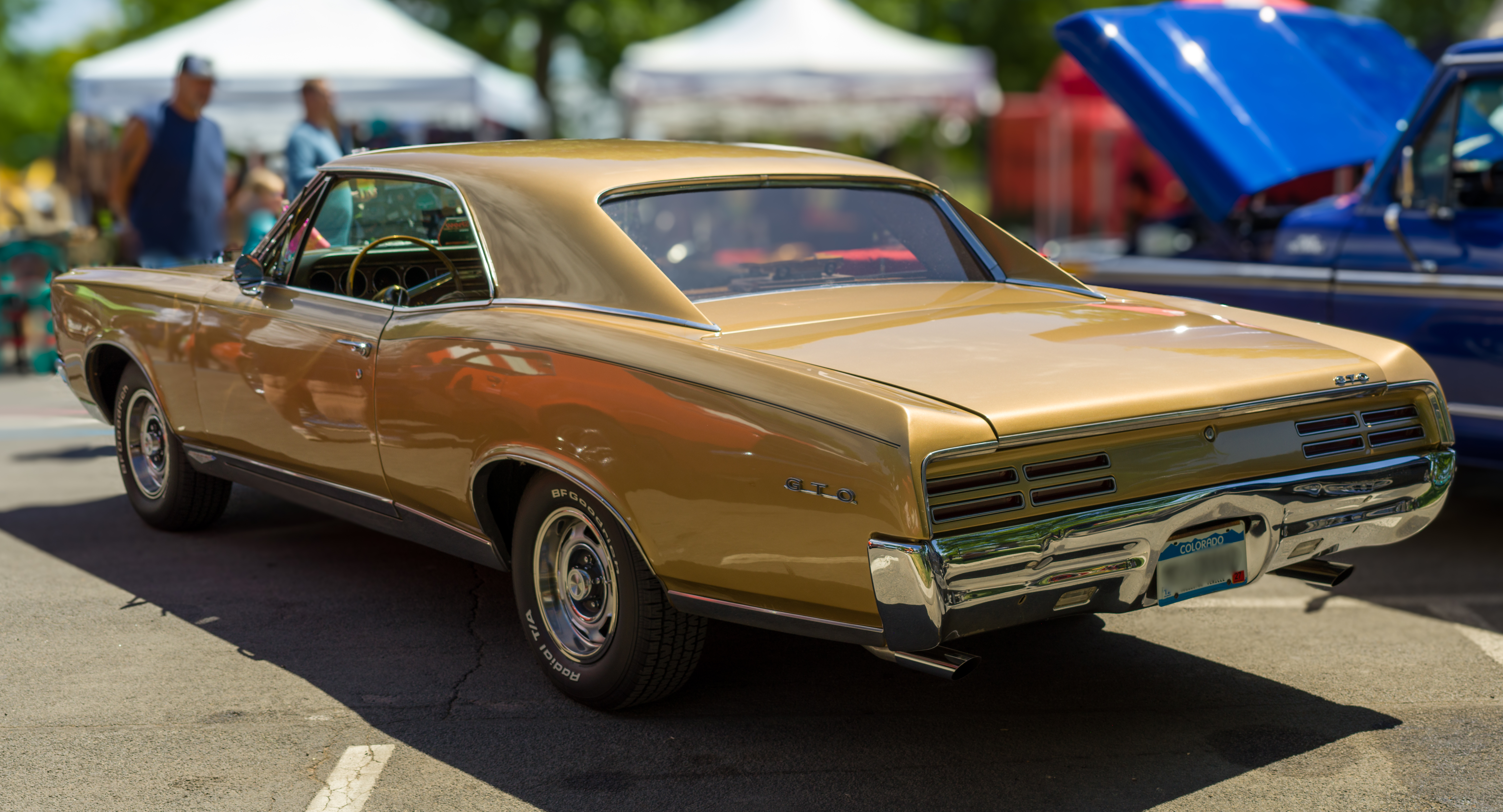 1967 Pontiac GTO Hardtop in Tiger Gold