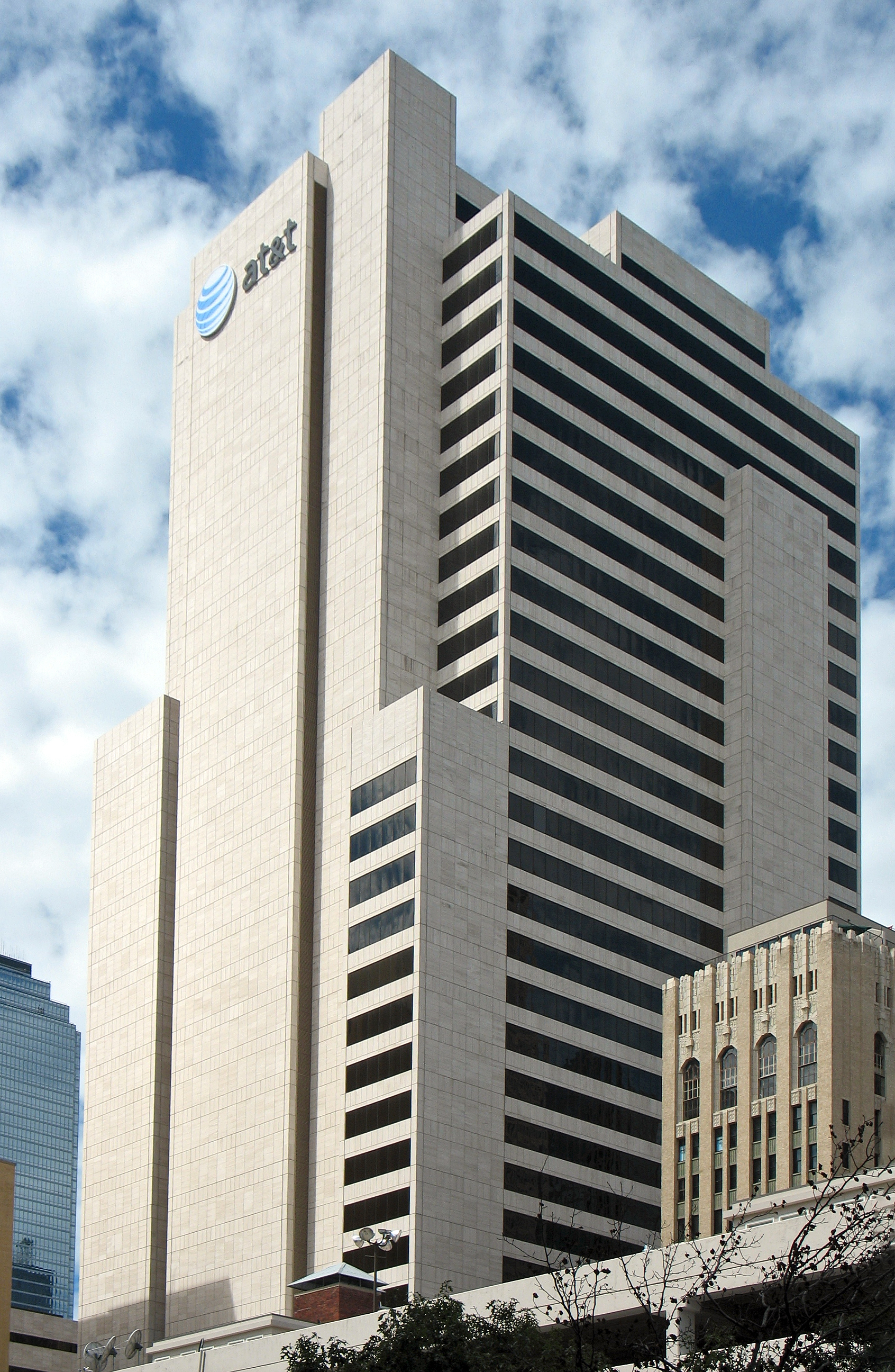 One AT&amp;T Plaza - AT&amp;T headquarters in Dallas