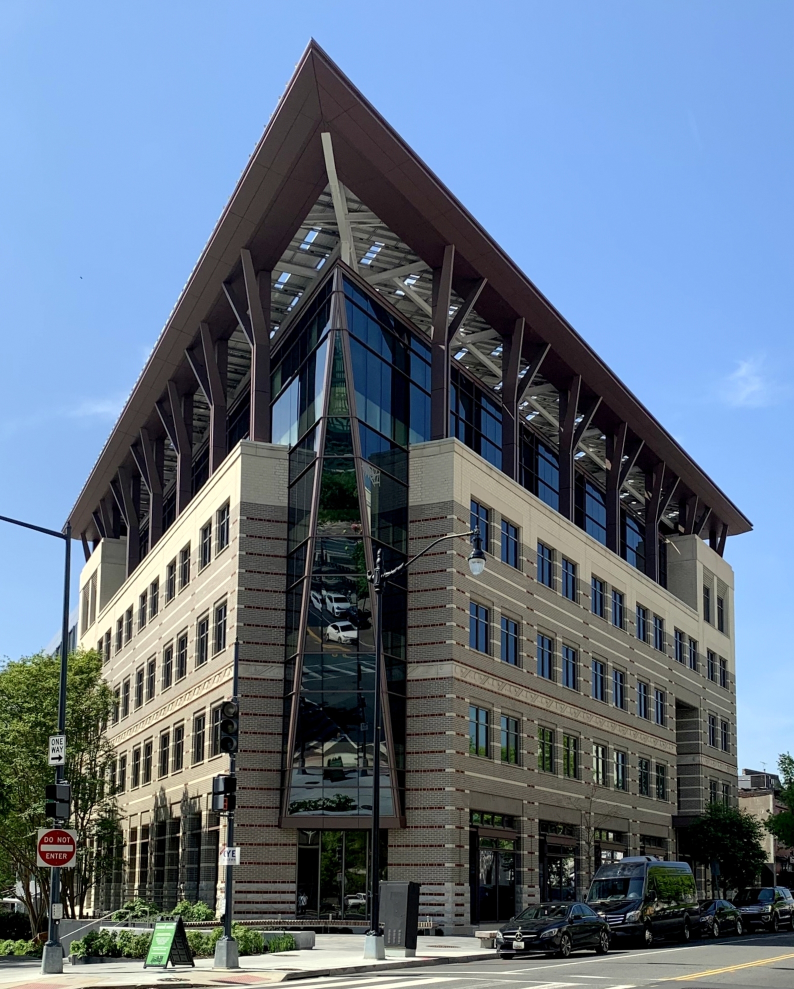 The headquarters of the American Geophysical Union (AGU) is located at 2000 Florida Avenue NW in the Dupont Circle neighborhood of Washington, D.C. It was built in 1994 and extensively renovated in 2018. In addition to the AGU, the building is