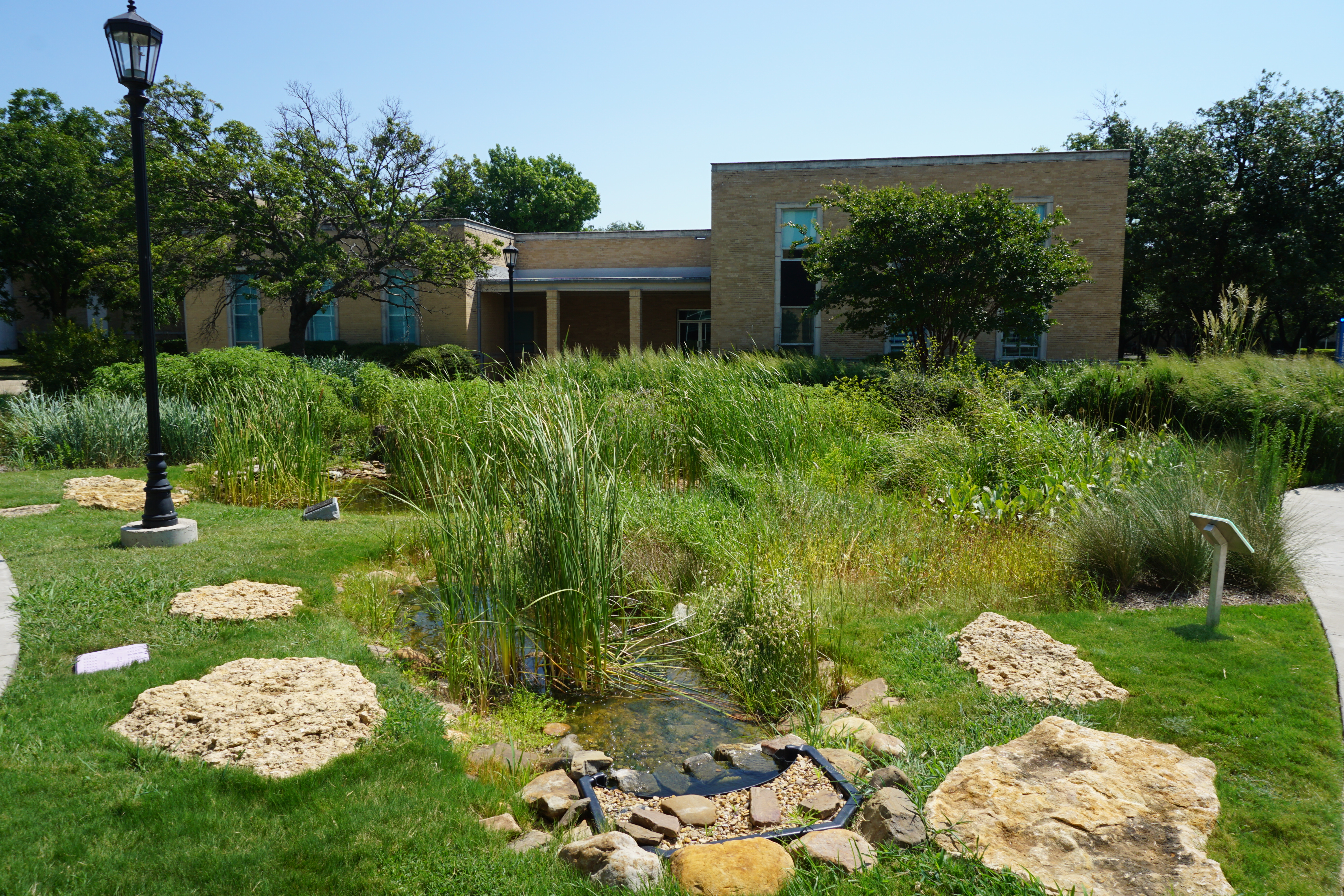 The Living Lab on the campus of Austin College in Sherman, Texas (United States).