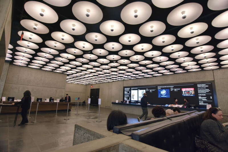 Lobby of the MET Breuer, Madison Ave, New YorkÂ 