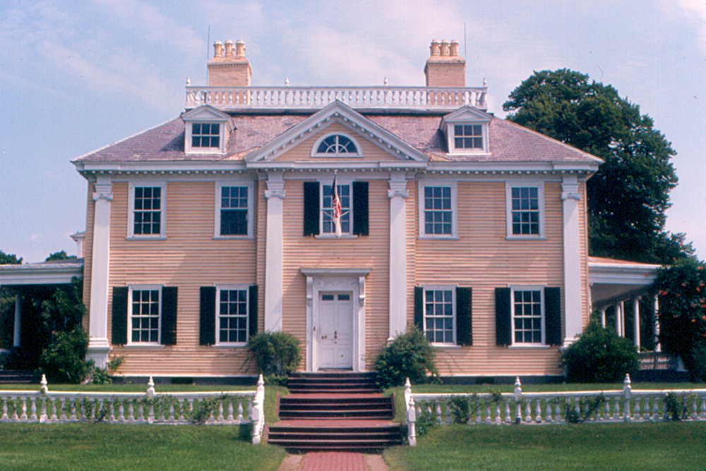 The Longfellow House was built in 1759 by John Vassall.  It is on Brattle Street, near the center of Cambridge.  The famous 19th century American poet, Henry W. Longfellow, lived in the house as a boarder for a time.  His father-in-law bought it for