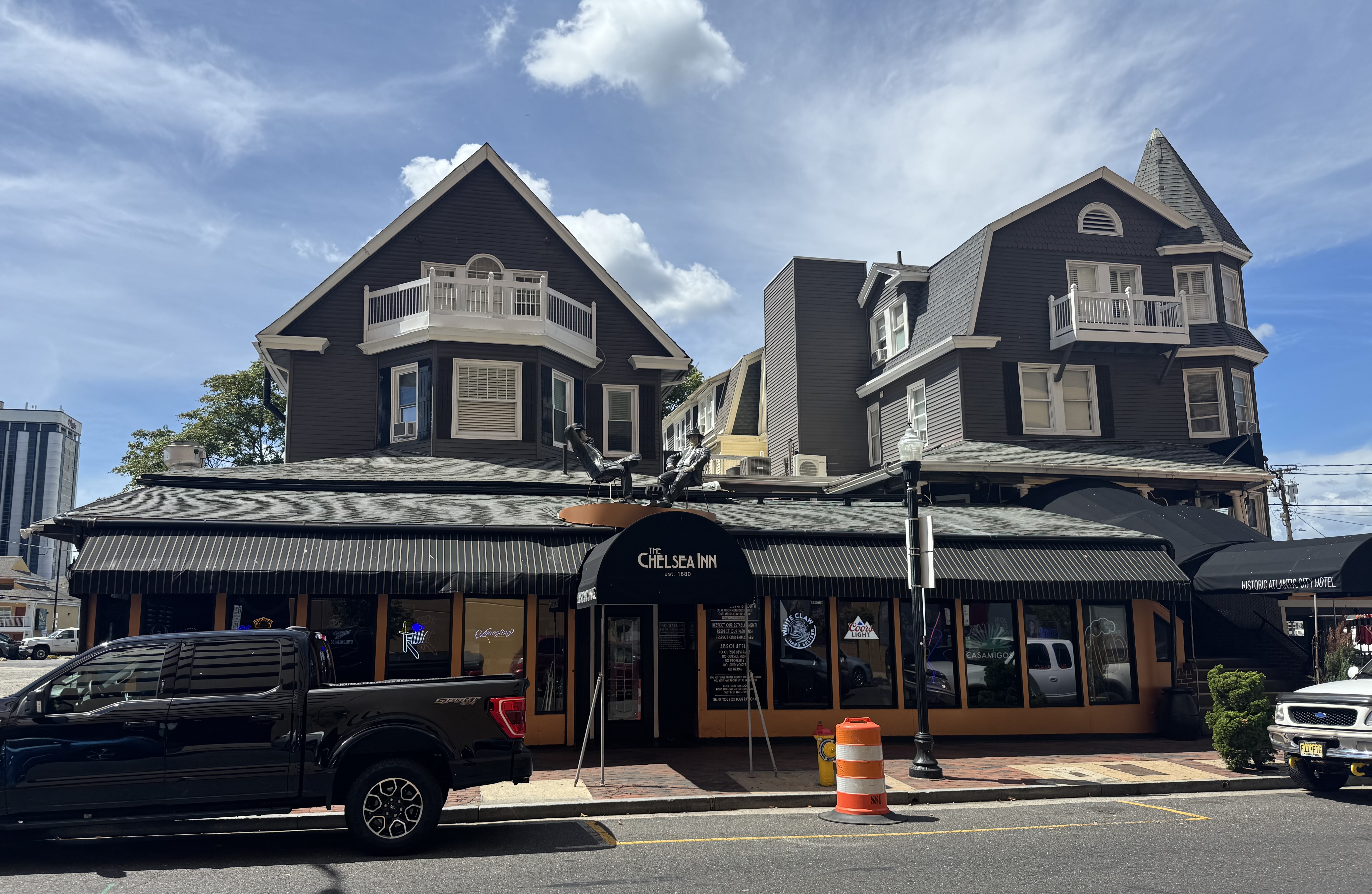 The Chelsea Inn, a historic hotel and restaurant in Atlantic City, New Jersey.