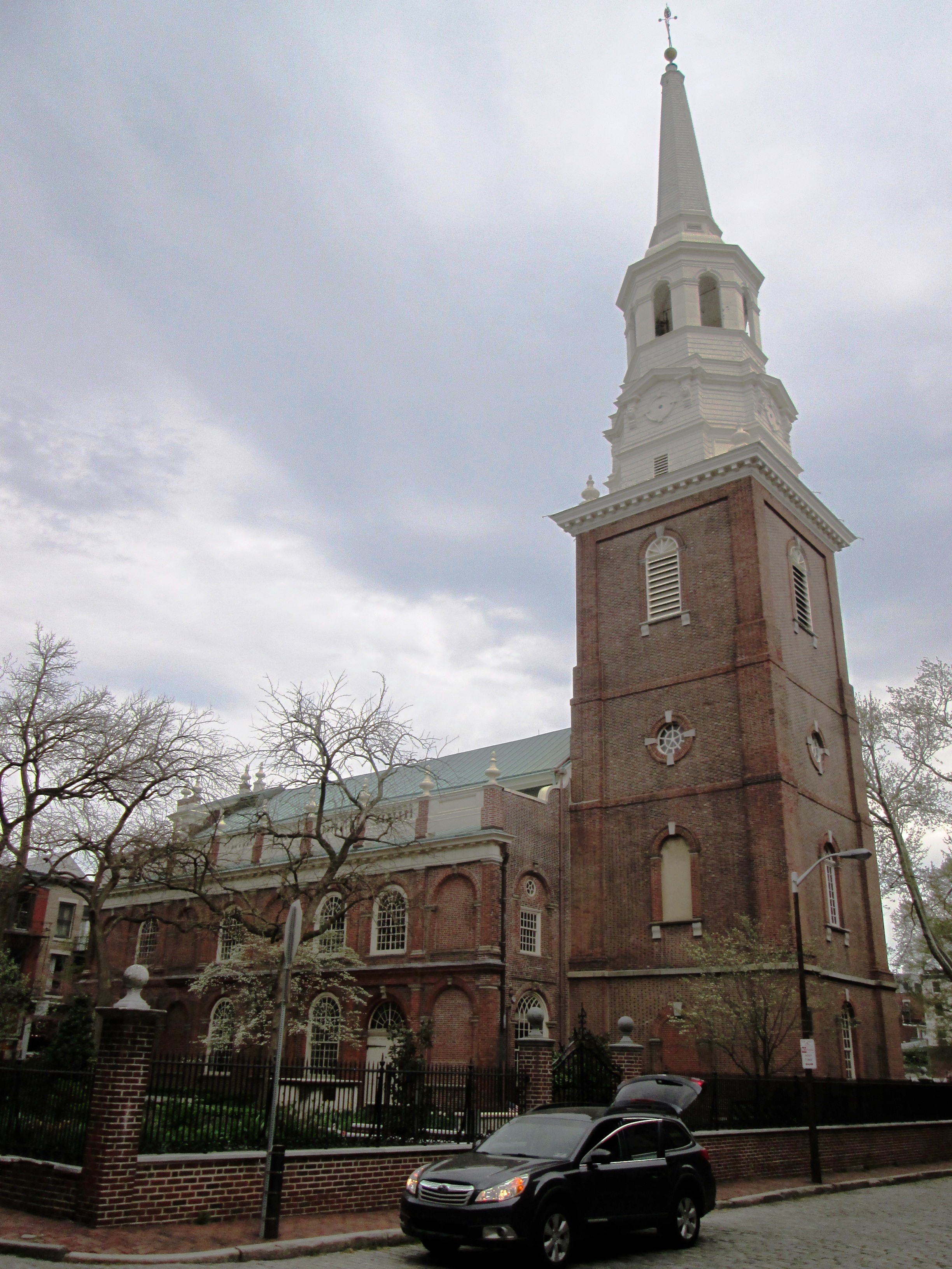 Christ Church is an Episcopal church located at 22-26 N. 2nd Street between Market and Arch Streets in the Old City neighborhood of Philadelphia, Pennsylvania. As the first Protestant Episcopal church in the United States, Christ Church is the
