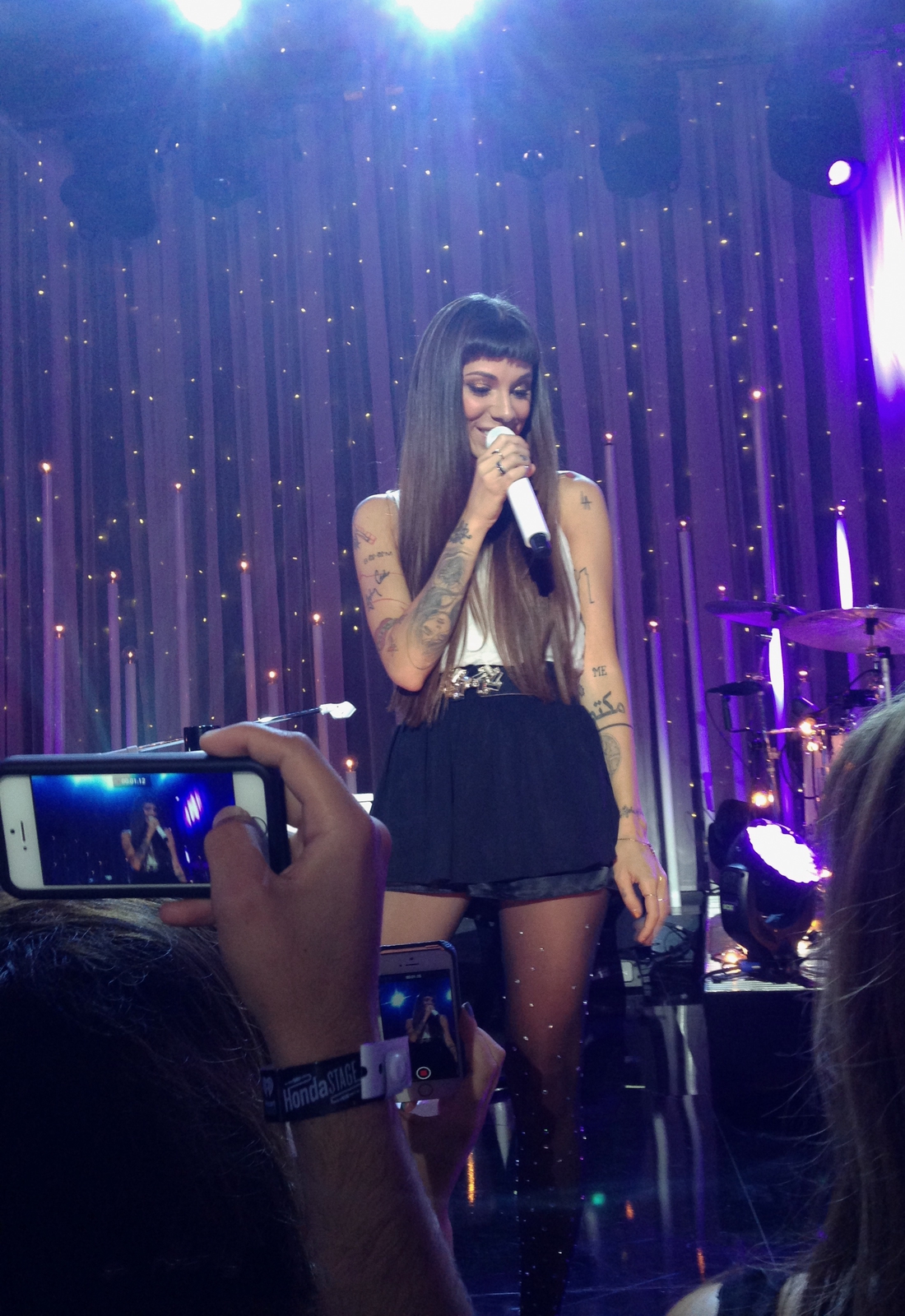 Christina Perri at the iHeart Radio Theater