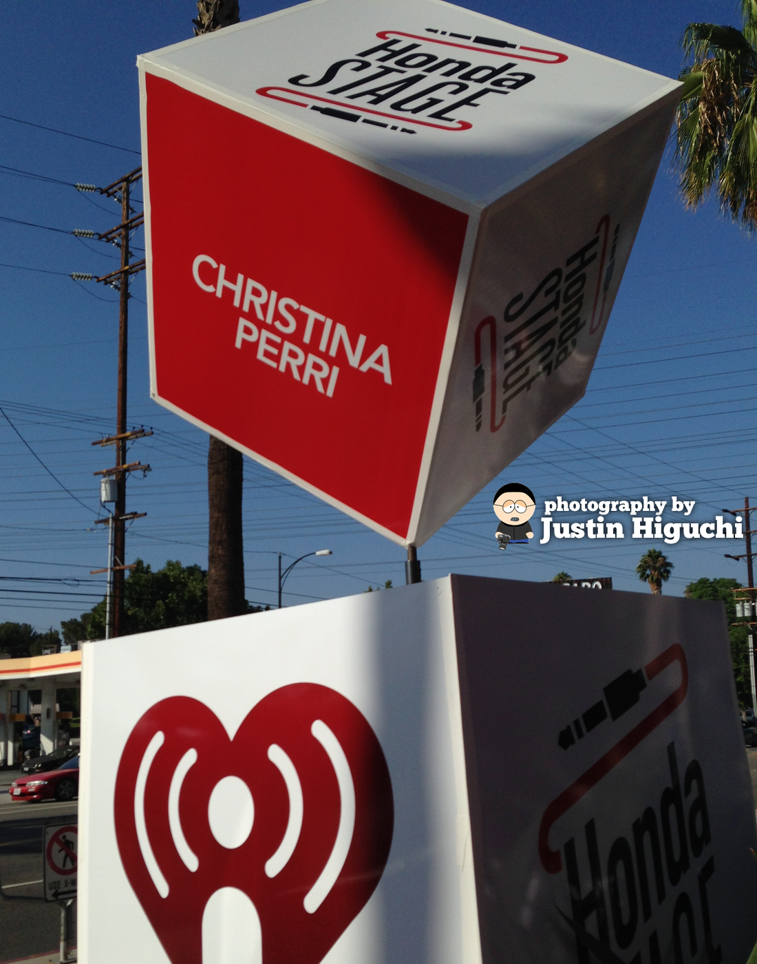 Christina Perri performing live on the Honda Stage at the iHeart Radio Theater in Burbank California on Friday August 8th, 2014. Taken with an iPhone 5 since cameras were not allowed (the concert was being streamed on the web).