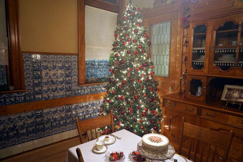Christmas at the Pabst Mansion at the Pabst Mansion in Milwaukee, Wisconsin (United States).