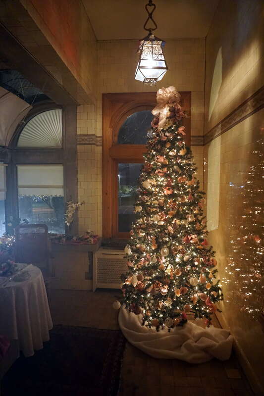 Christmas at the Pabst Mansion at the Pabst Mansion in Milwaukee, Wisconsin (United States).