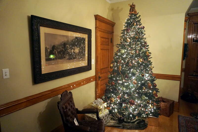 Christmas at the Pabst Mansion at the Pabst Mansion in Milwaukee, Wisconsin (United States).
