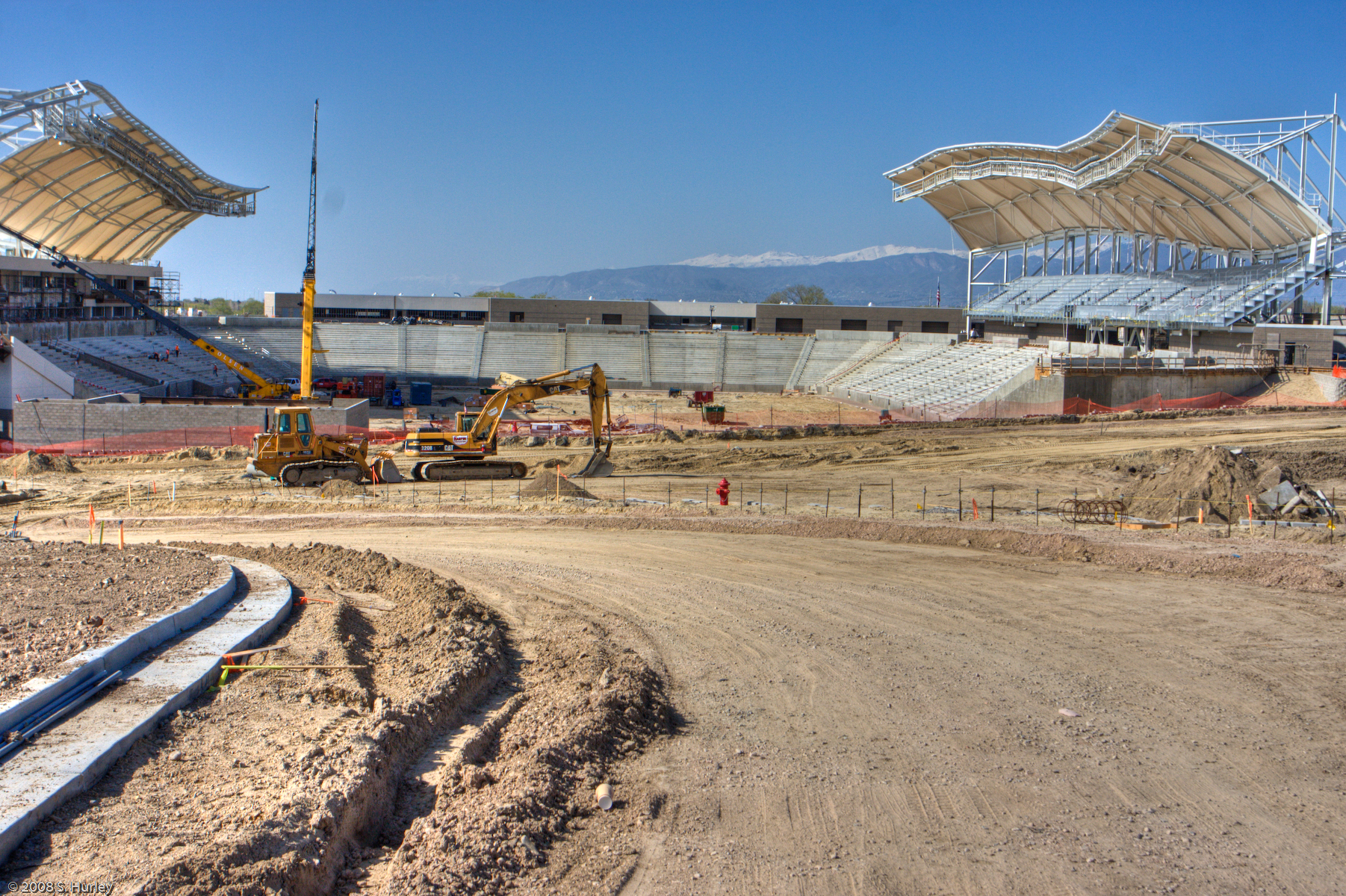 Construction of Real Salt Lake Stadium - 2008-04-28.