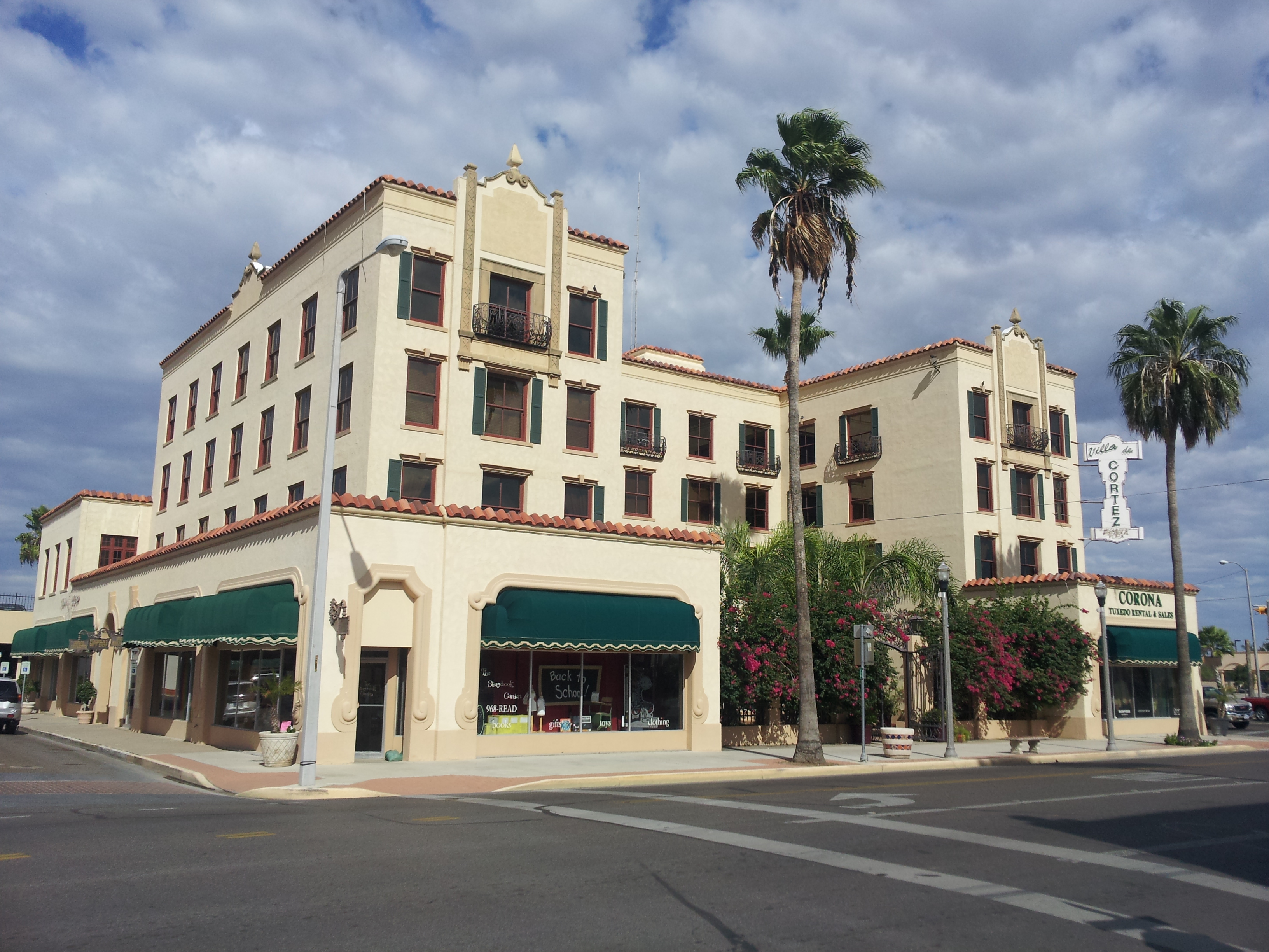 Cortez Hotel in Weslaco, Texas.