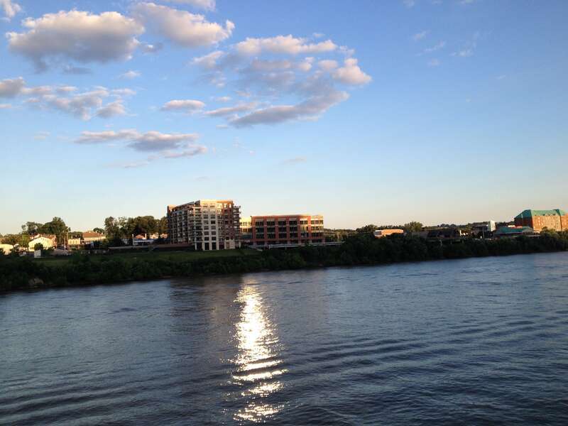 Covington, Kentucky from the Belle of Cincinnati deck.