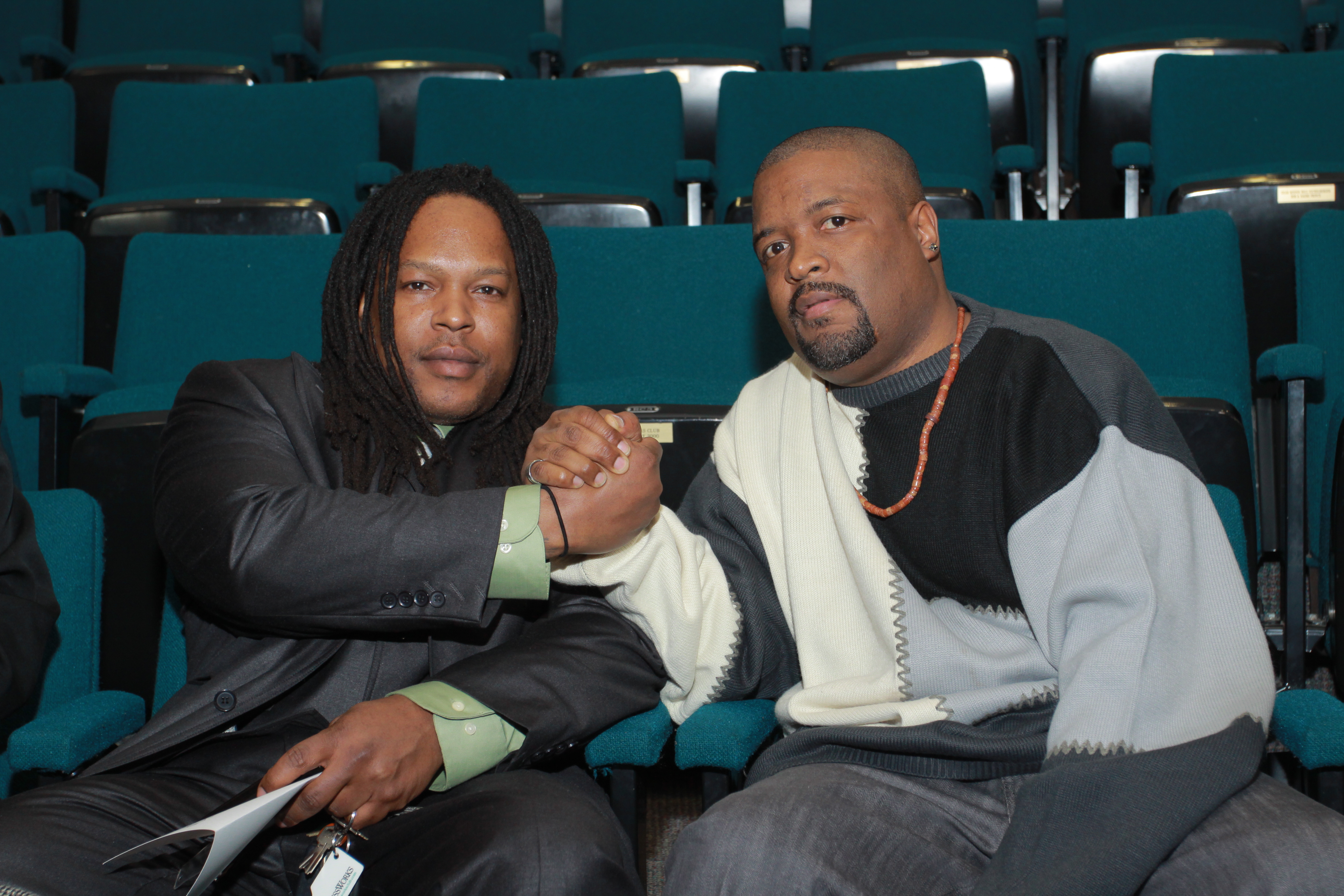 Winners Shaka Senghor and Yusef Shakur