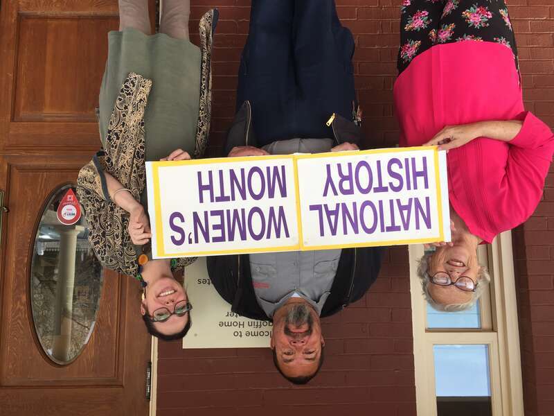 Eva Ross and staff of Magoffin Home, March 2024