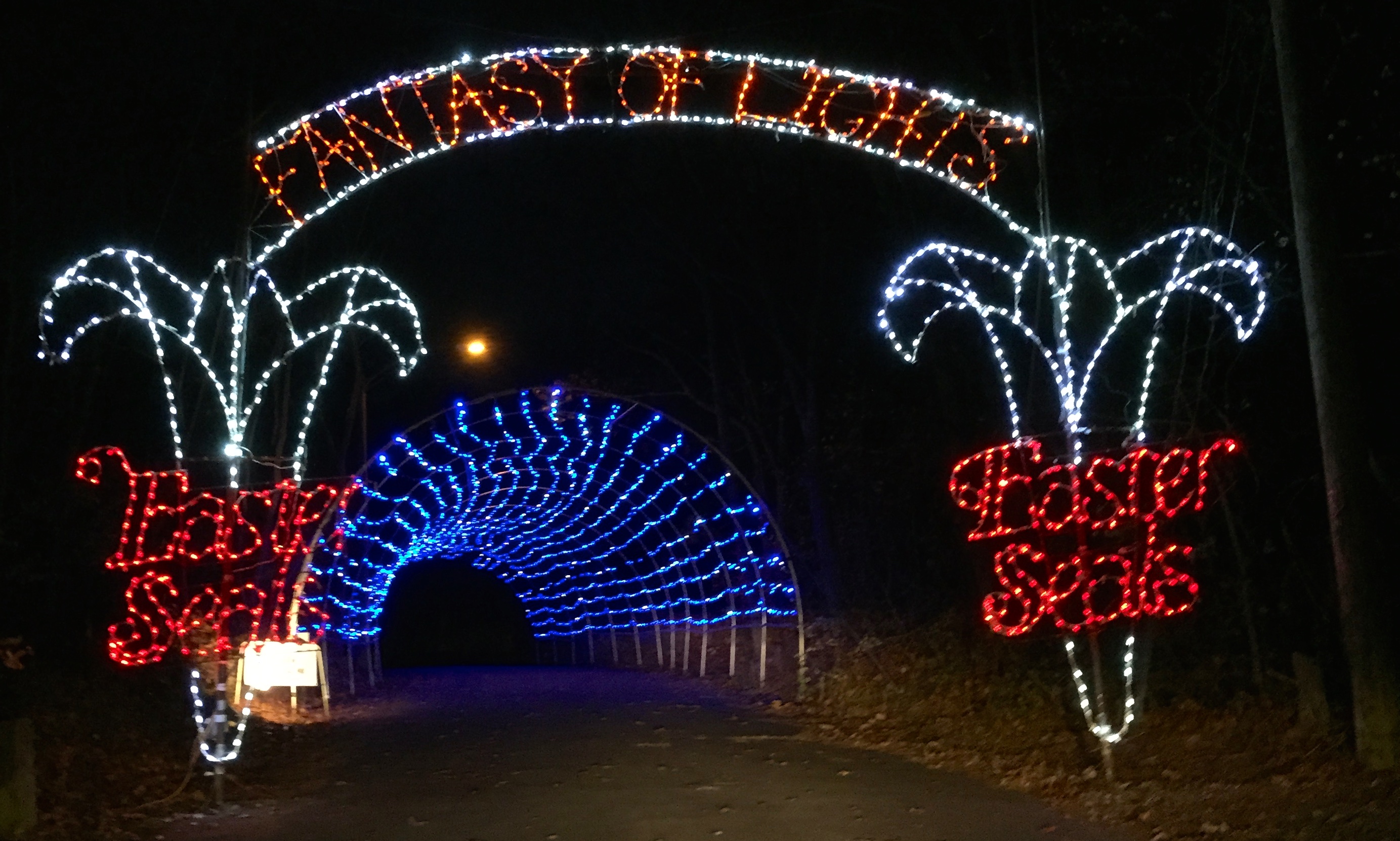Fantasy of Lights presented by Goodwill of Southern New England at Lighthouse Point Park in New Haven CT