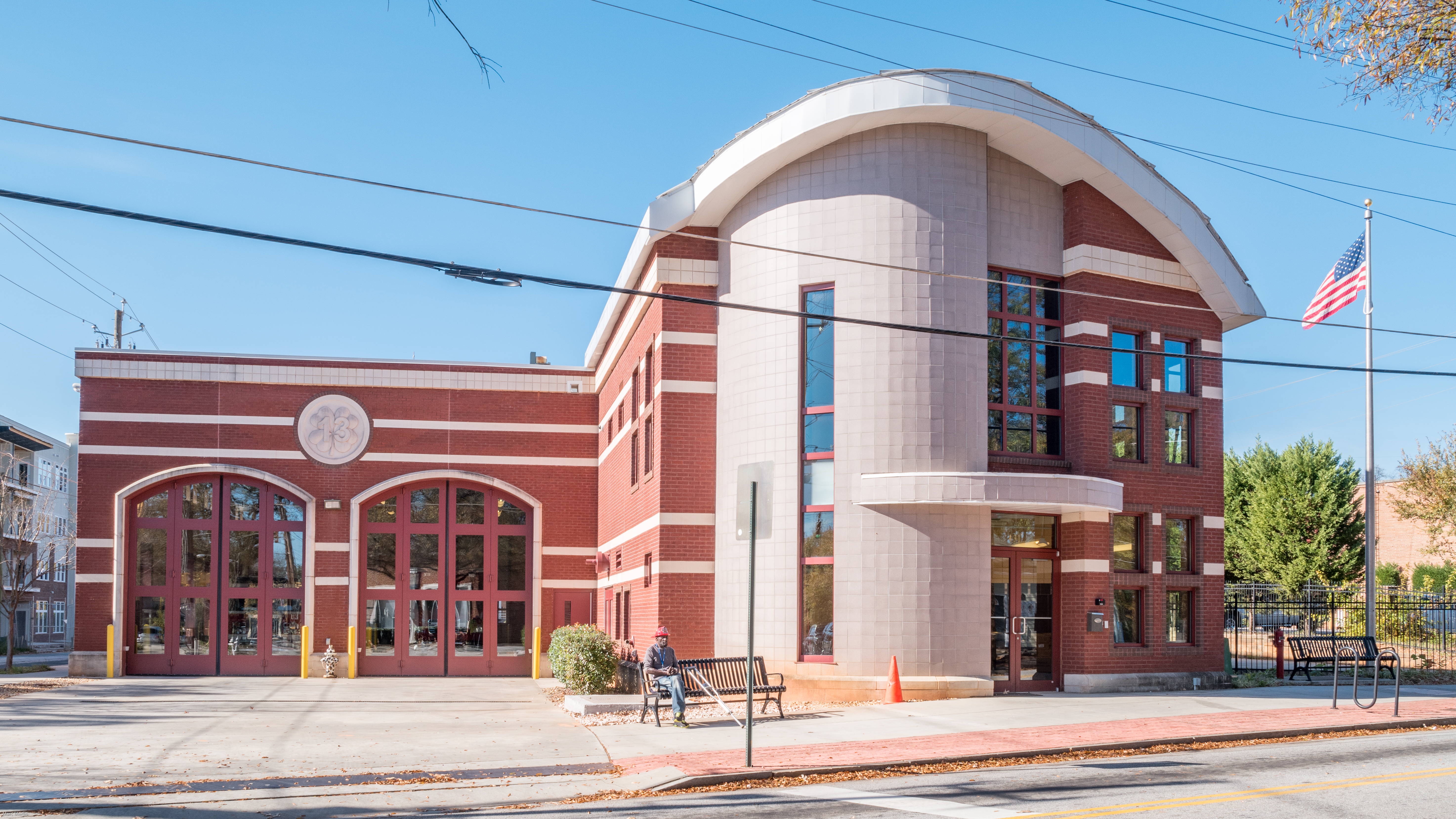 Fire Station No. 13 in East Atlanta Village, November 2015