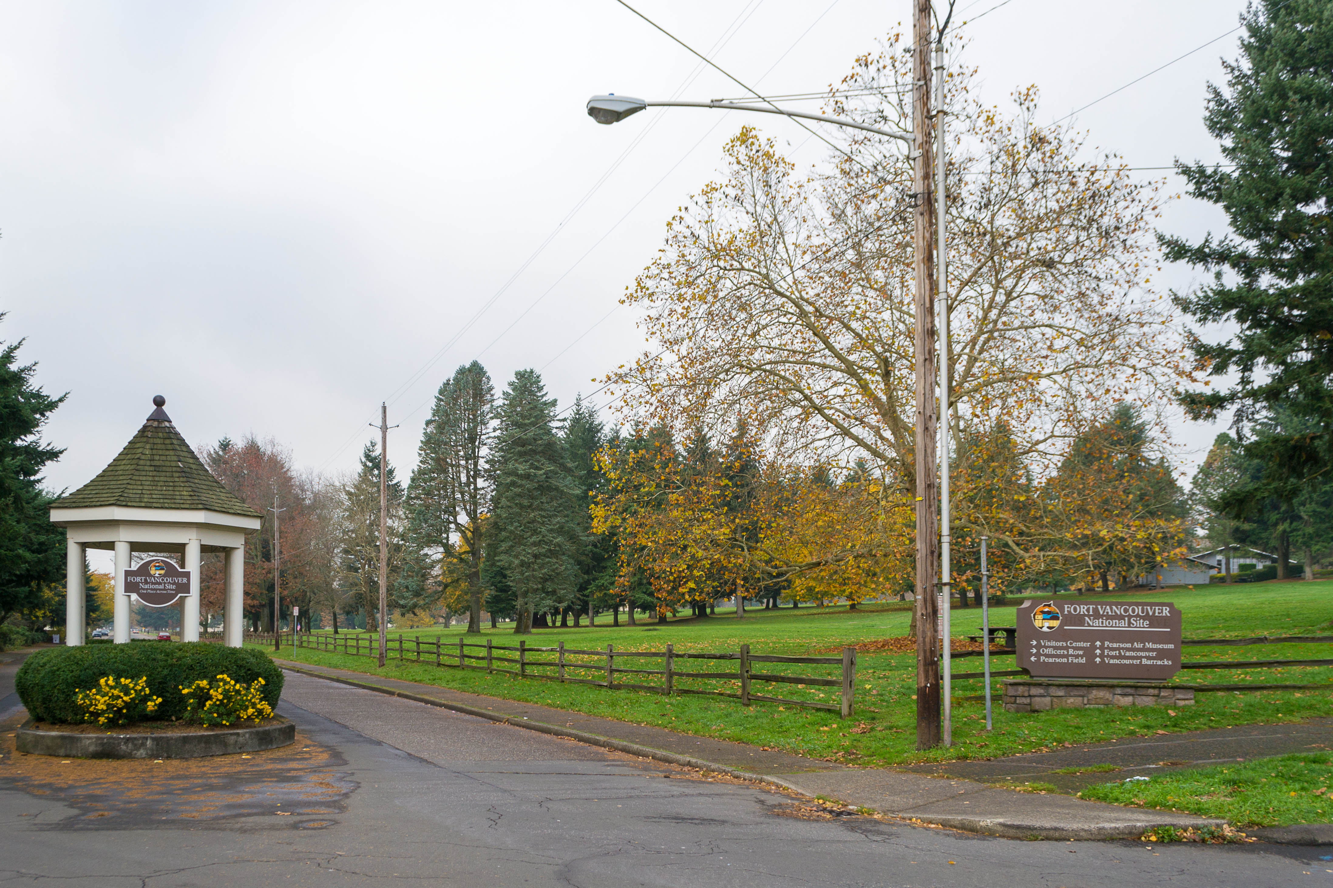 The Fort Vancouver National Historic Site in Vancouver, Washington