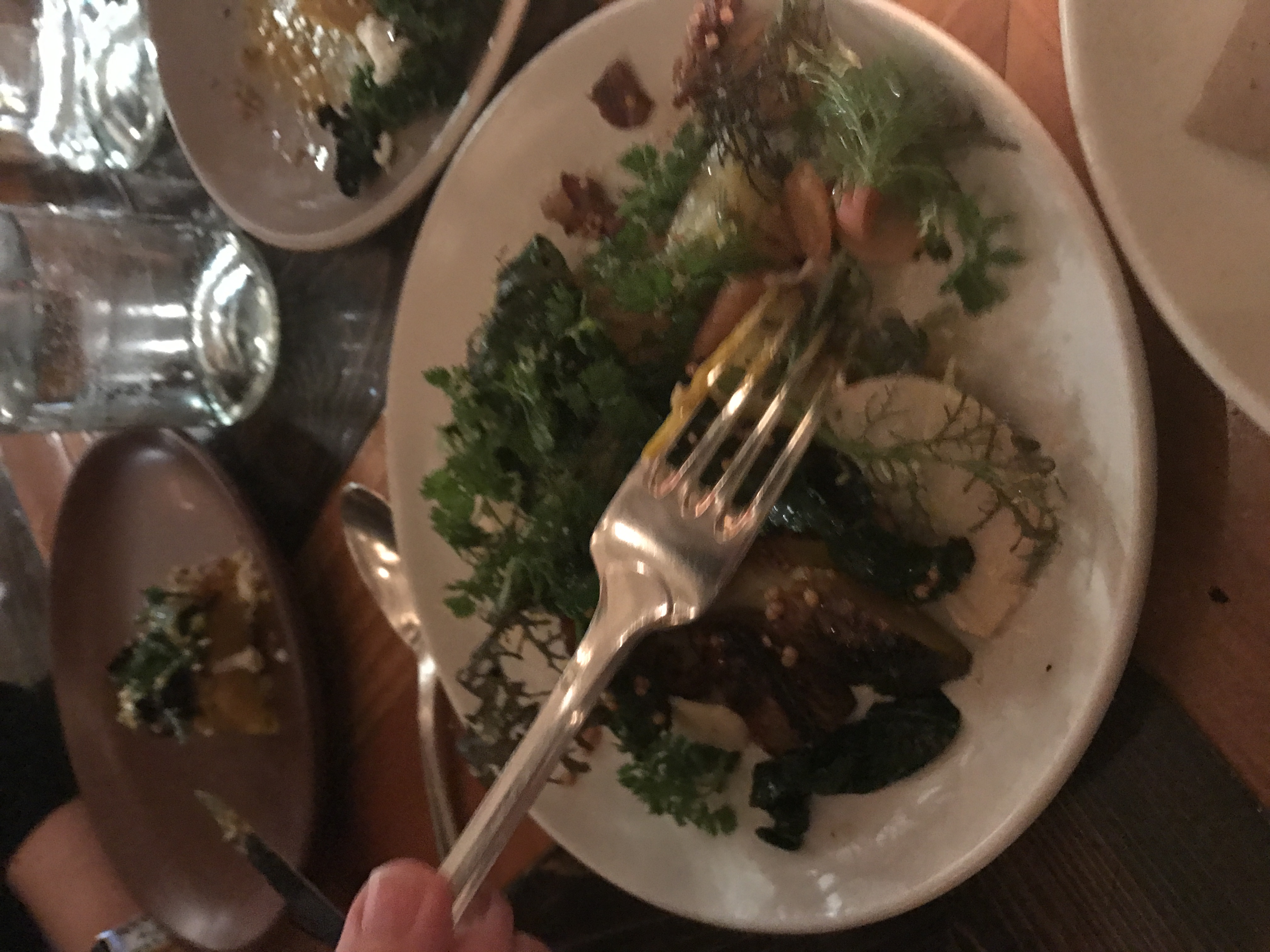 Ending the year - dinner at The Dabney and New Year's Eve at The Stuarts