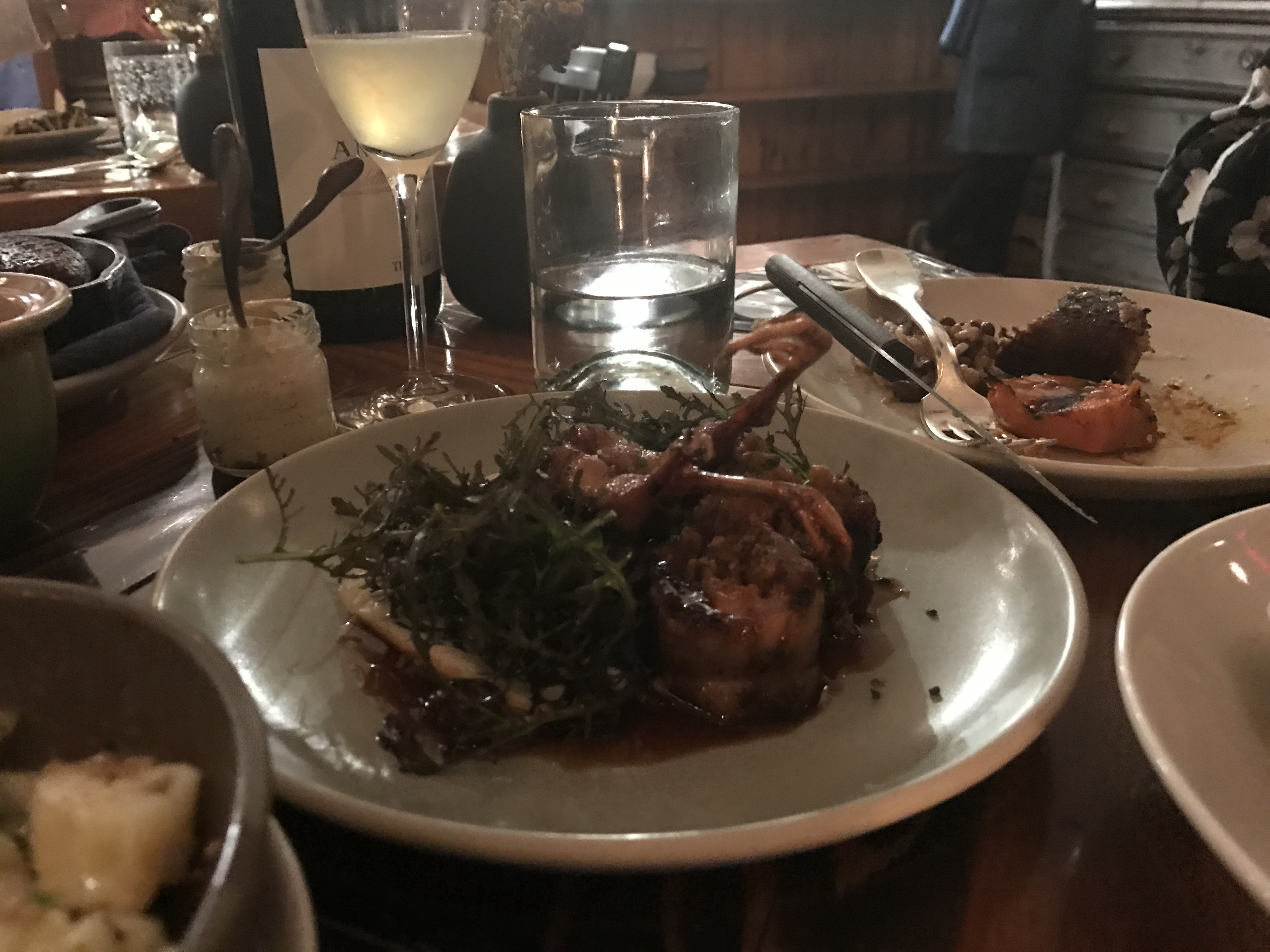 Ending the year - dinner at The Dabney and New Year's Eve at The Stuarts